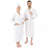 100% Cotton Turkish Bathrobes, Soft Absorbent Lightweight Women Robes-1684689144-1684689121