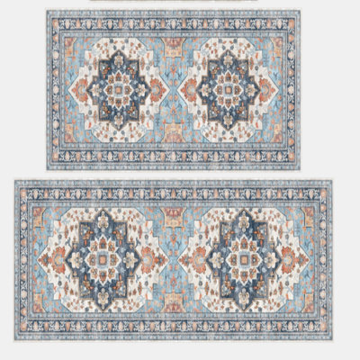 Standing Anti-fatigue Non-Slip Kitchen Mats(Set of 2）