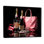 Pink and Black Fashion Bag Champagne I - Print