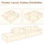  Aucun assemblage de canapé modulaire rembourré avec coussins 4 pièces Cloud-462008448-462008462
