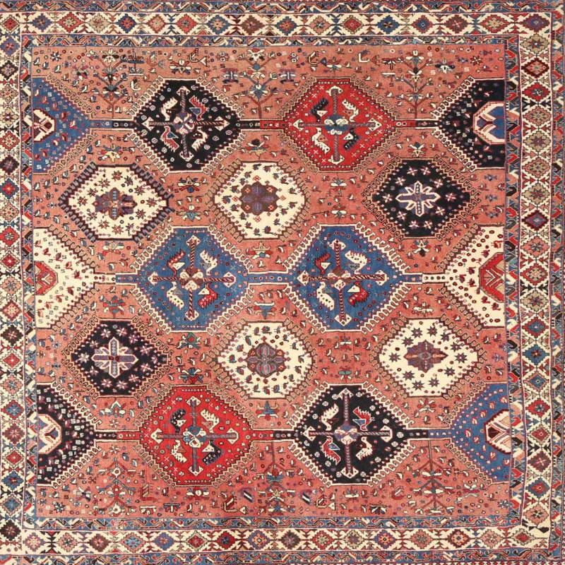 Indoor Rug, Square 3'