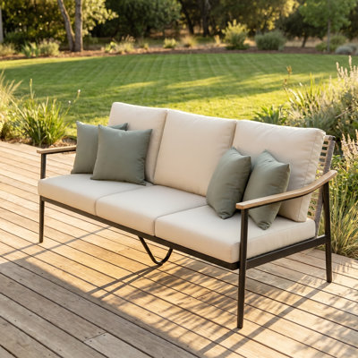 Canapé de jardin 3 places Chic Wicker