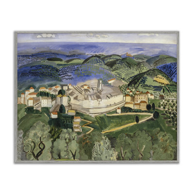 Classic Raoul Dufy Landscape  Framed Giclee Art by one1000paintings