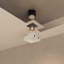 Plafonnier encastré Libred Vidalite 3In à DEL, ensemble de luminaire carré sans cadre sans cadre avec température de couleur 5CCT sélectionnable et gradateur pleine gamme, luminosité 1200LM, 14W, ETL, IC et IP44-107146174