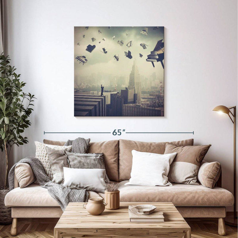 Kelan Last Symphony, 39" H x 39" W
