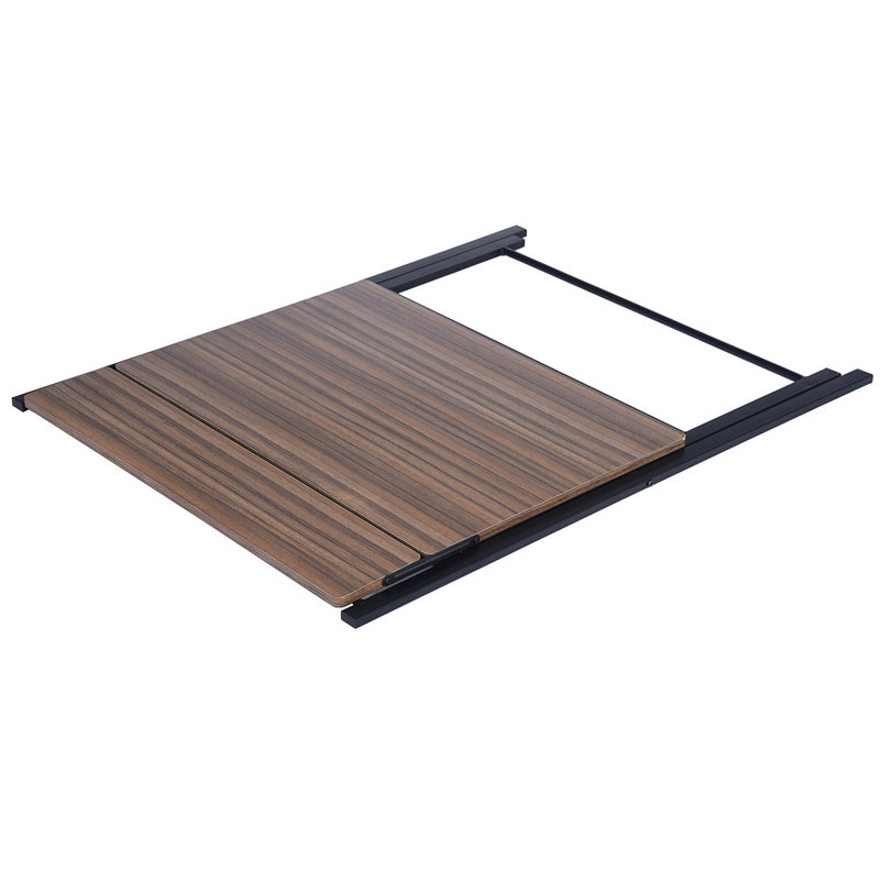 Alasdair Foldable Steel Writing Desk Computer Desk