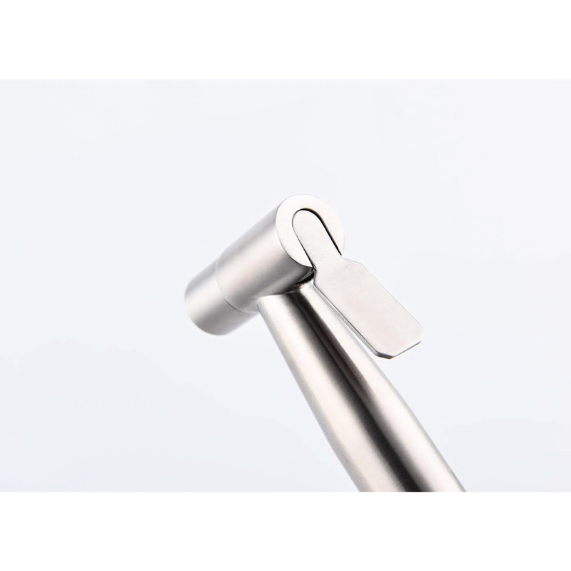 Silver Metal Toilet Bidet Handheld - Two Spray Patterns, , Hygiene Aid Bathroom Modes, Corrosion Metal, Appearance, Silver