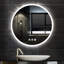 Miroir de salle de bain lumineux à DEL avec désembueur Portsmouth-1576822568