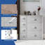 Commode double 7 tiroirs Bosmat-490110433