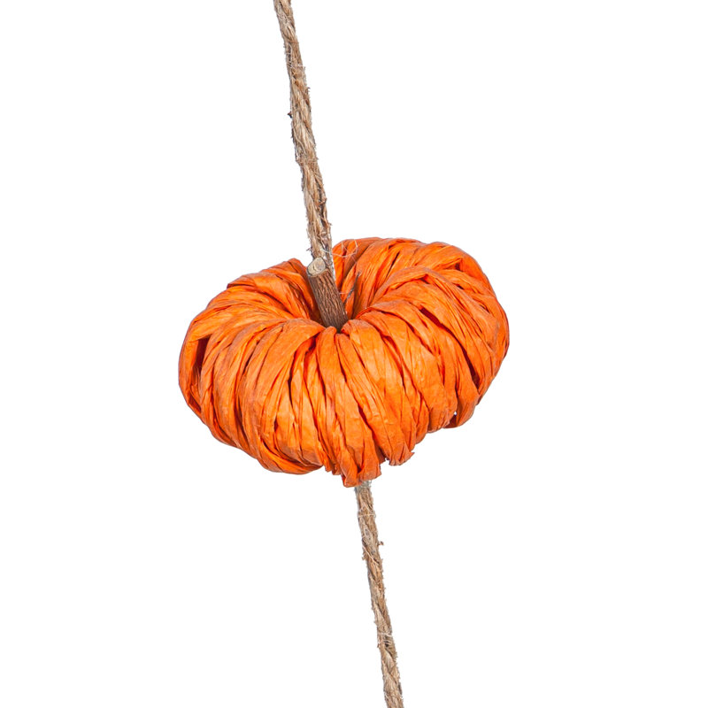 72'' in. Faux Pumpkin & Gourds Garland