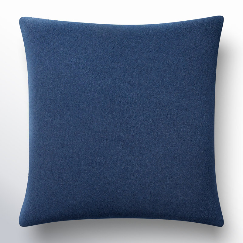 Coussin Alcona, 18 po x 18 po, Housse de coussin seulement - sans coussin, Bleu foncé