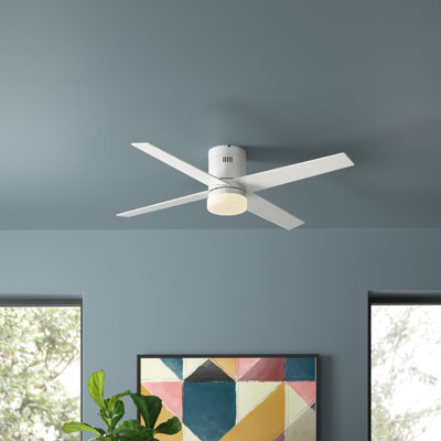 Poppe 52'' Ceiling Fan with LED Lights