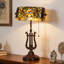 Lampe de table libellule en libellule avec guirlande et ampoule chaude