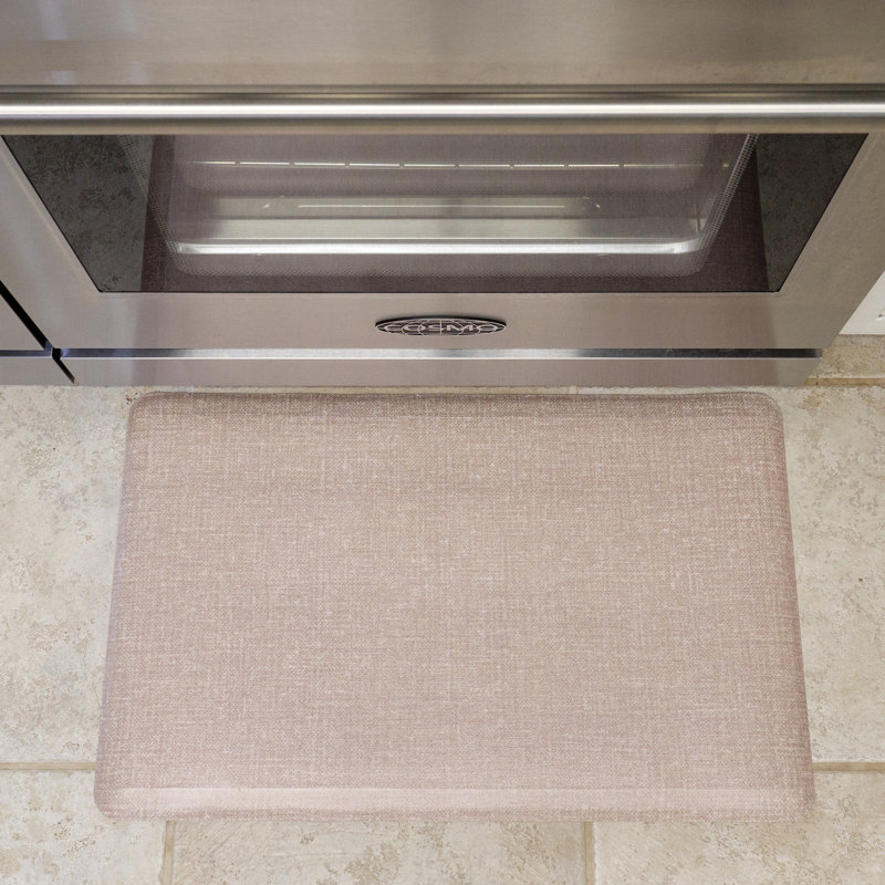 Anti-Fatigue Wellness Mats - Basics by Wayfair™, Rectangle 1'5" x 2'4", Natural