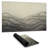 Desaturated waves - 14.00"x24.25" Desk mat