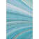 Premium Machine Washable Cerrito AMF585 Teal Rug