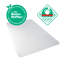 BioPlus Polycarbonate Chair Mat for Low-Medium Pile Carpets-93534027