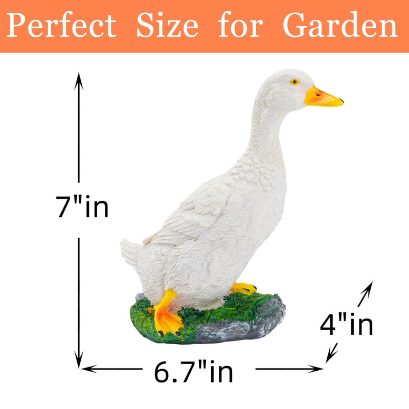 Real Farm Duck Statues
