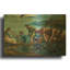 « La pêche miraculeuse » de Raphaël, tableau mural en métal doré, 91,4 cm x 61 cm-1341789361