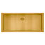 Ruvati 34 x 14 inch Stainless Steel Rectangular Bathroom Sink Undermount