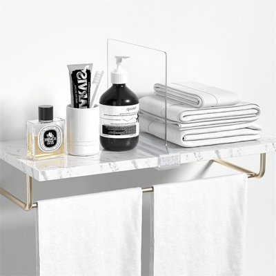 Keidrick Plastic / Acrylic Shelf Divider