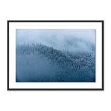 Winter Trees II Print by Michael Schauer