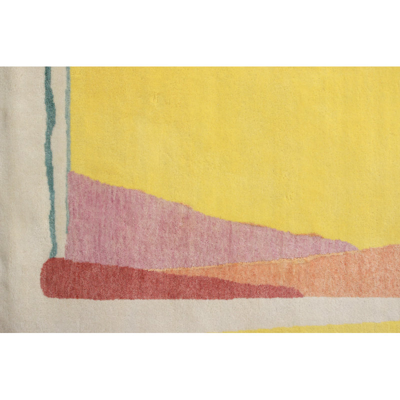 Rug & Kilim's Mid-Century Modern Rug In Multicolor Pattern, Rectangle 5' x 8'