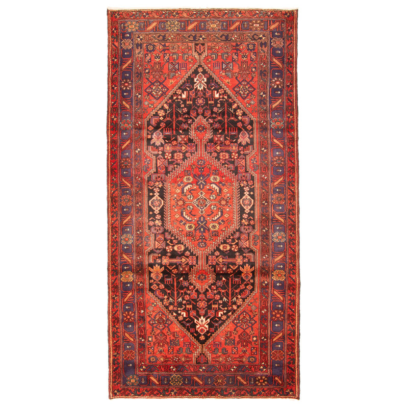 Tapis noir Anadol 4 pi 7 po x 9 pi 4 po