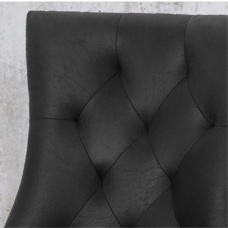 Chaise de salle à manger Cheney, Noir