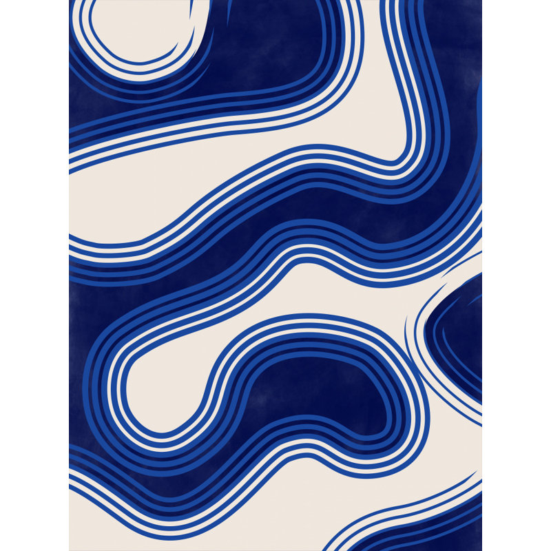 Aspectratio  Indigo6, 76.2 cm H x 50.8 cm W