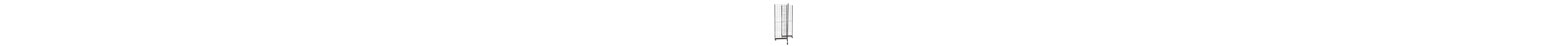 Four-Sided Gridwall Display Rack Black 33.5x33.5x70 "3x4" Grid 4-Way Floor Stand
