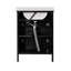 Ensemble de meuble-lavabo sur pied simple 24 po avec lavabo Modern-13902039-13902042