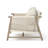Naomie Acacia Solid Wood Patio Sofa