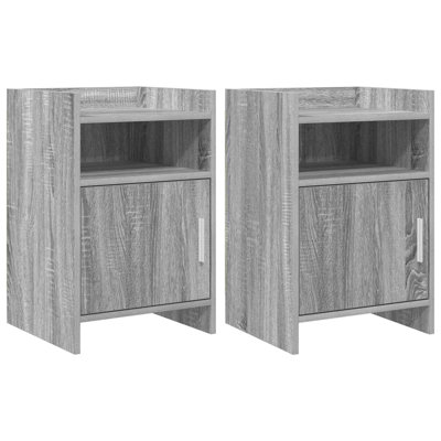 40cm W Composite Bedside Table