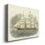 Antique Clipper Ship IV - impression sur toile tendue-786926514