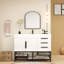 Meuble-lavabo sur pied simple 48 po-412061821