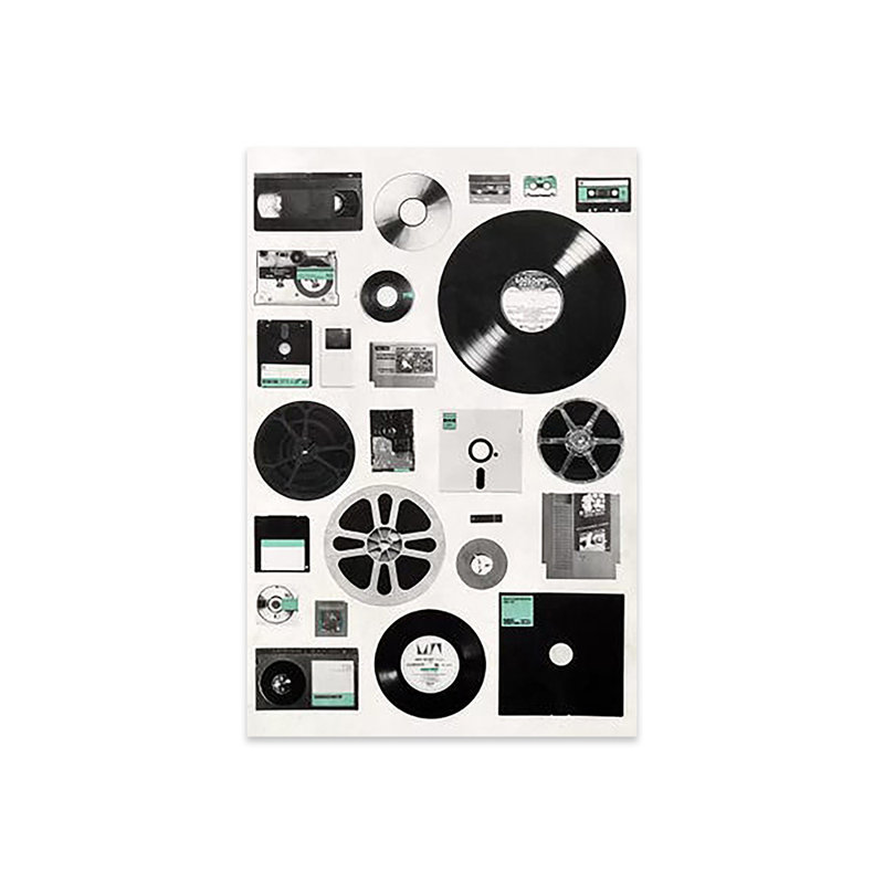 "Data" par Florent Bodart - impression non encadrée, H 24 po x l 16 po x P 0,25 po