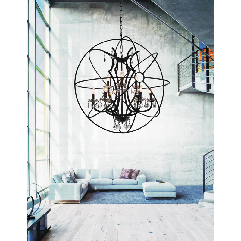 Margo 9 - Light Walnut Sphere Pendant
