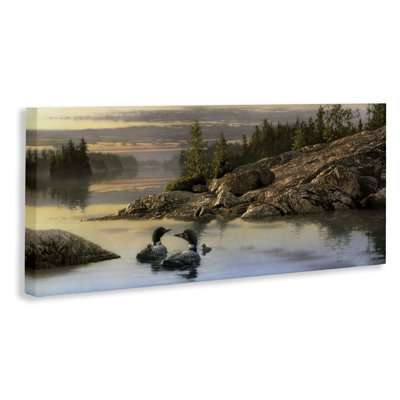 Discovery Point Ducks Canvas, design by Collin Bogle