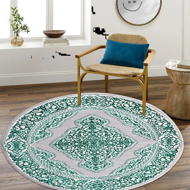 Round Tyonna 120cm X 120cm Area Rug