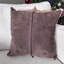 Housse de coussin en cuir véritable Springbok (17 x 17 po)-1399528459