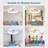 19.7 Inch Aluminum/Iron 1 Piece Ceiling Fan White Flush Mount LED Dimmable Light Remote Control
