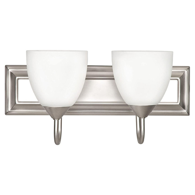 Billmont Iron Armed Sconce, Satin Nickel