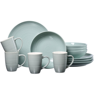 Piece Porcelain Dinnerware Set - Service for 6