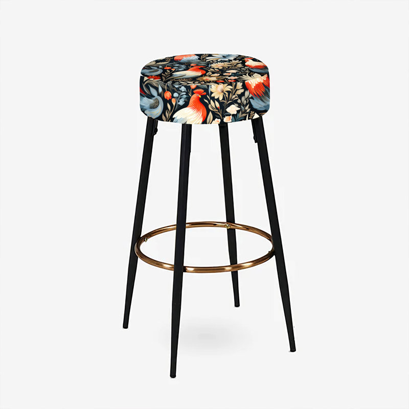 Ensemble de 2 tabourets de bar en marbre Country Charm