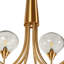 Lustre à 6 lumières Elisabette