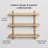Francis Solid Wood Wall Mounted Shelves-925753409