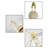 2 Pack Polished Brass Clip-On Medium-Base Harp Fitter Adapter with Finial Cap