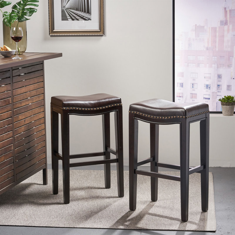 Tabouret à barreaux Tiffin, Tabouret de bar (hauteur du siège : 30,3 po)