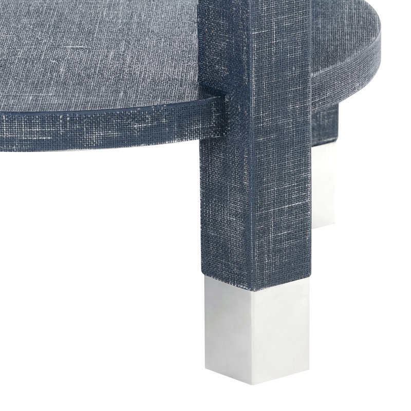 Dakota End Table, Navy Blue